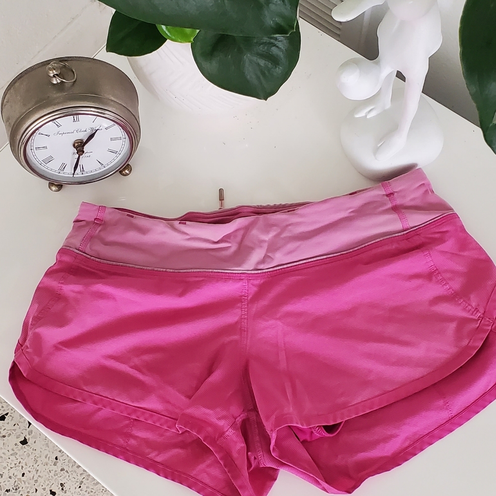 Lululemon pink running short